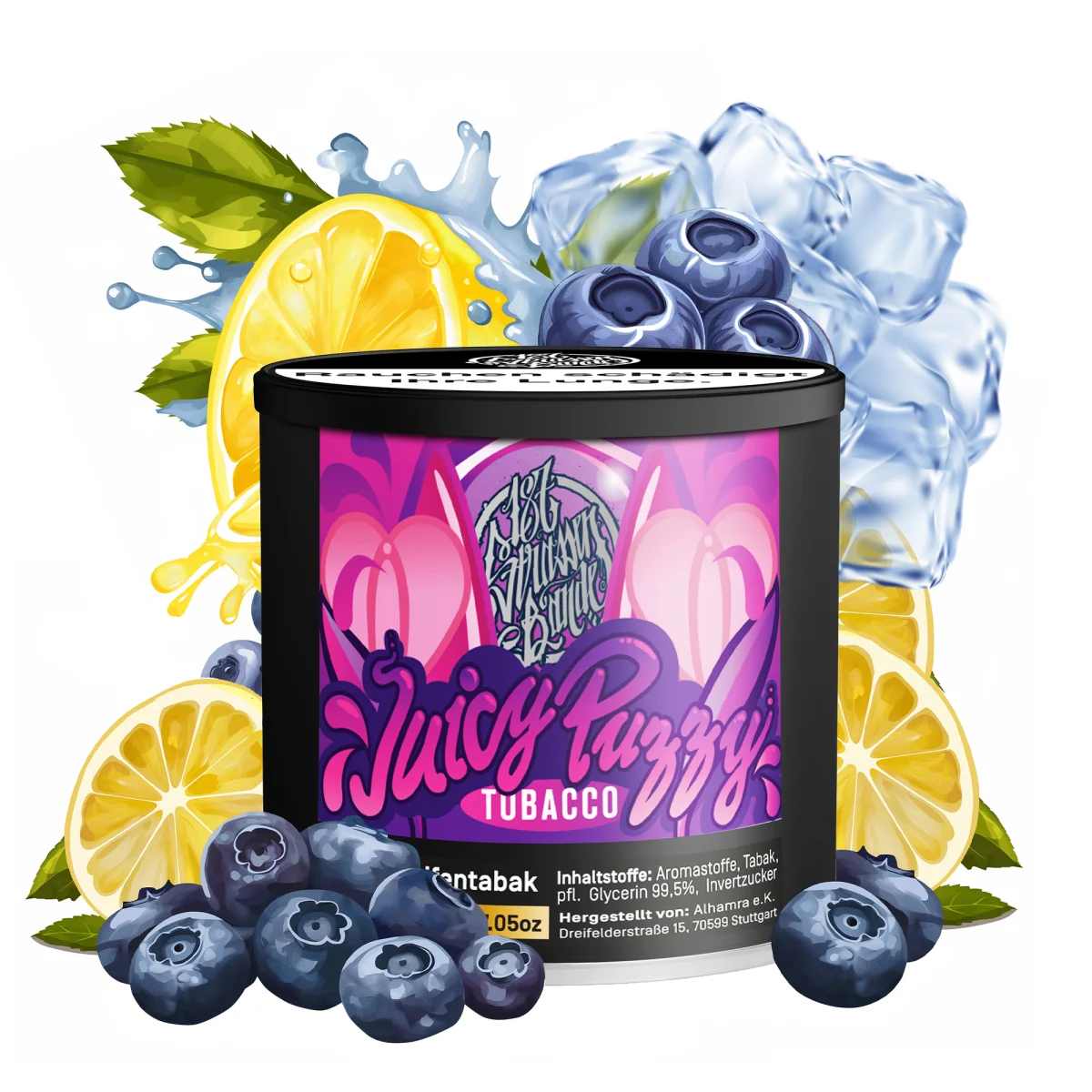 187 Strassen Bande Tabak - juicy Puzzy - 200g TT