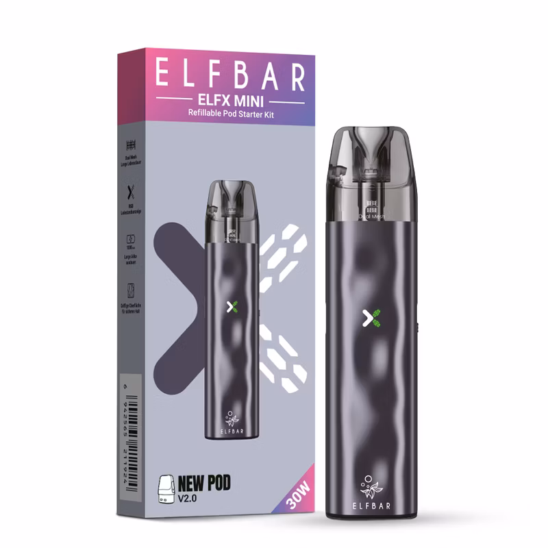 ElfBar - ELFX MINI Pod Kit - Grey MINI