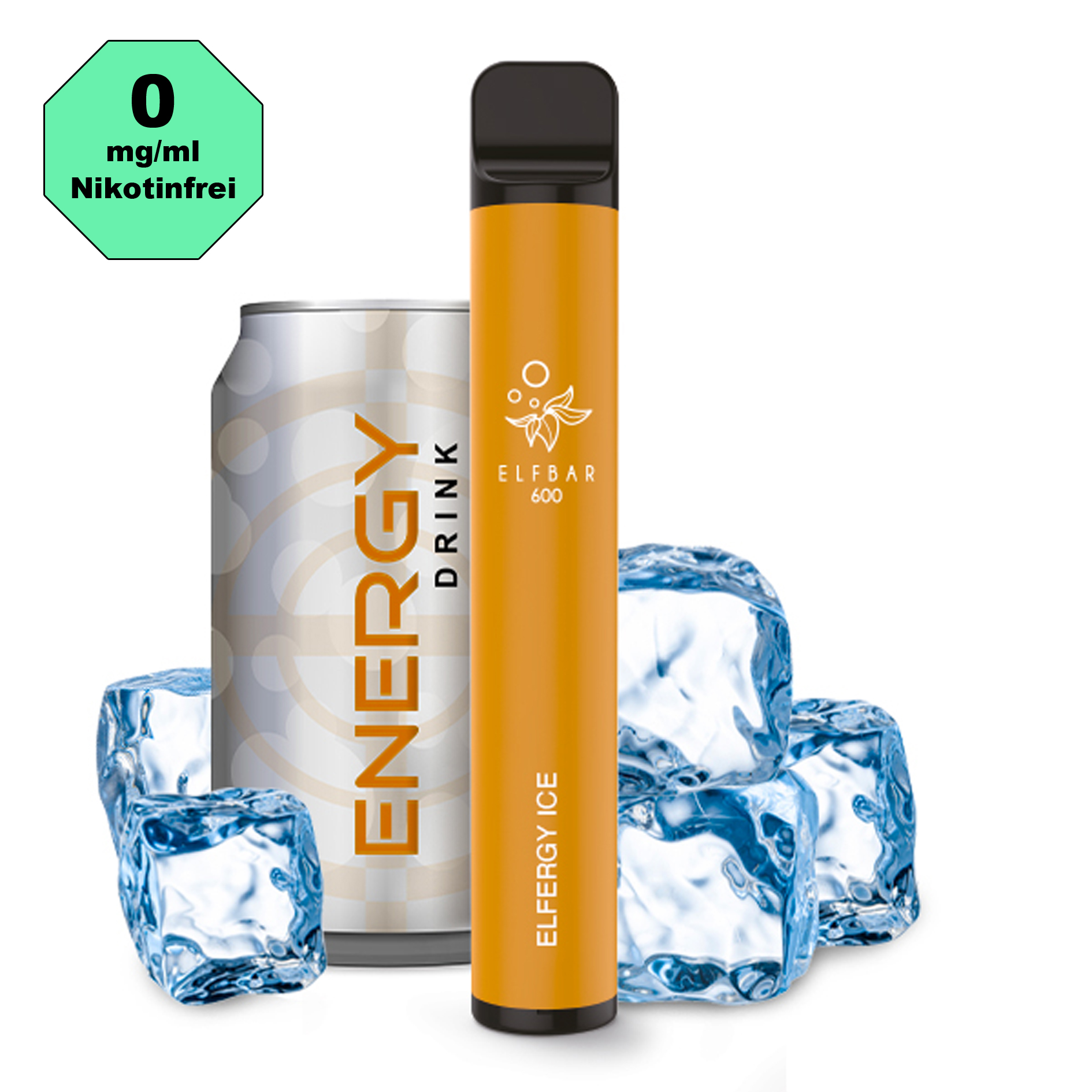 ElfBar 600 - Vape - Elfergy Ice 0mg