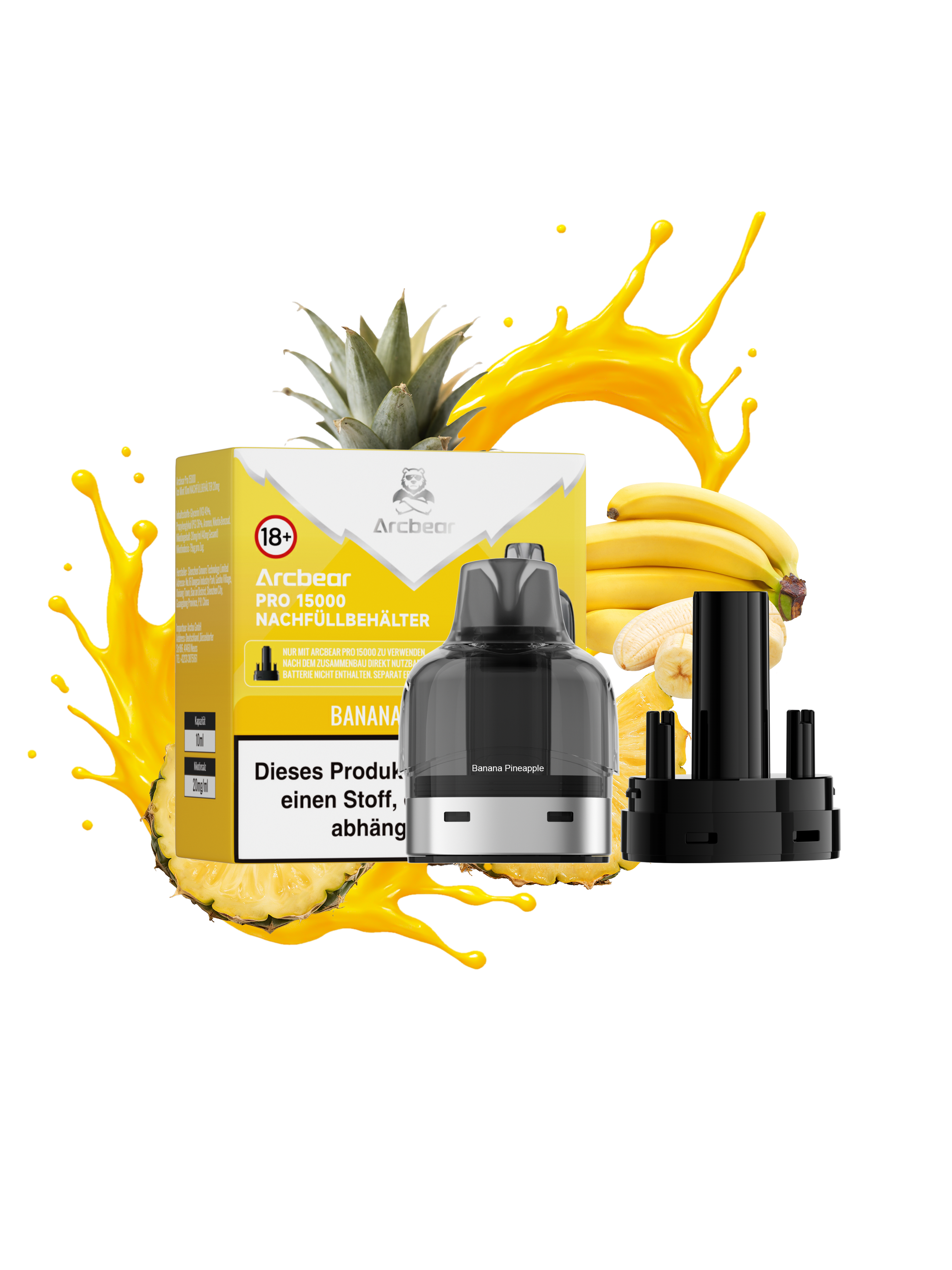Arcbear - Pro 15000 Pod Set - Banana Pineapple