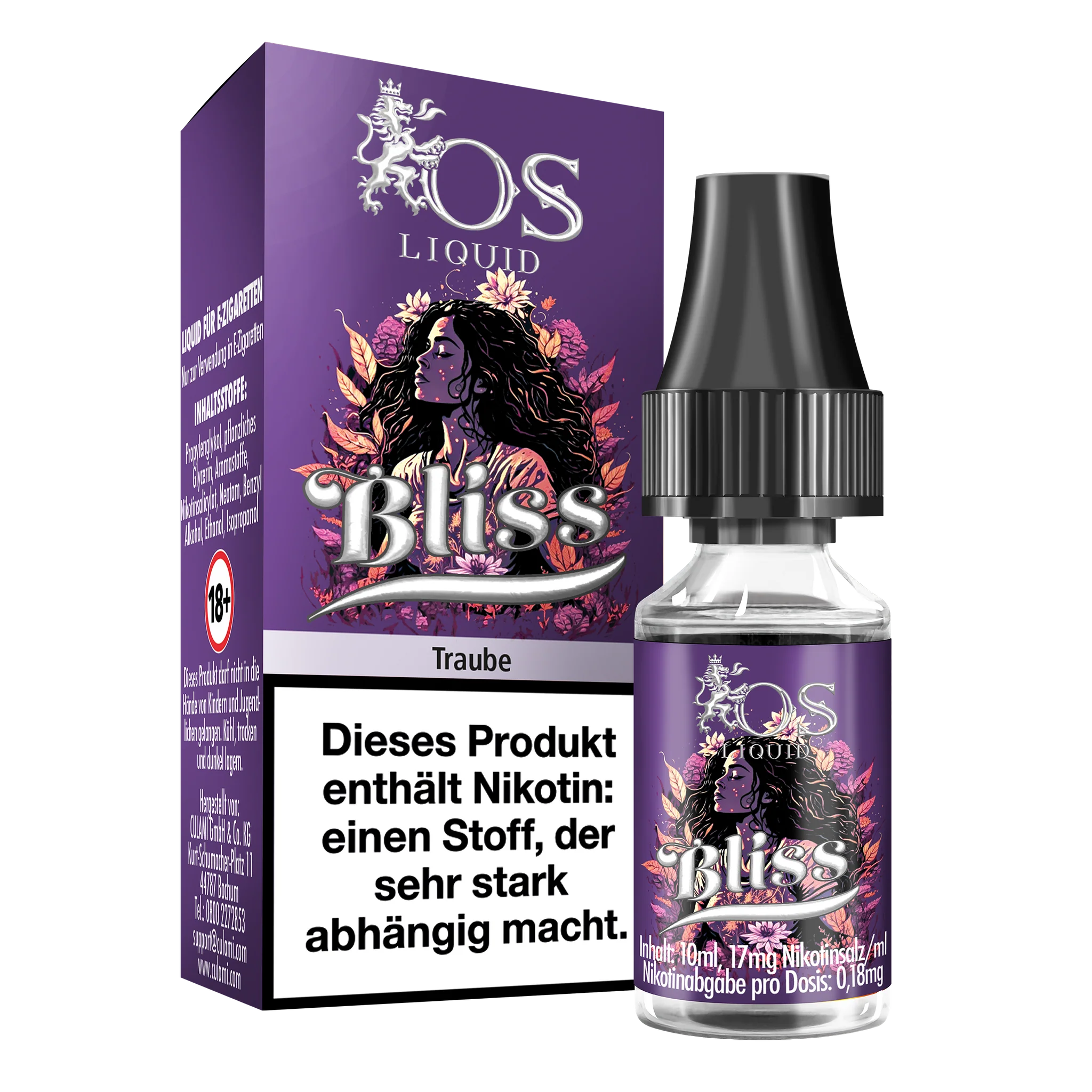 OS Liquid - Bliss 10ml - 17mg