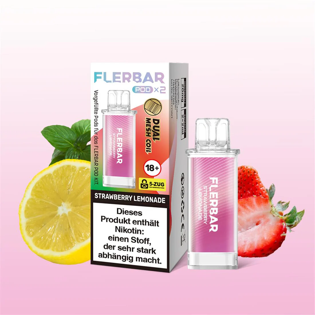 Flerbar - Pod - Strawberry Lemonade 20mg