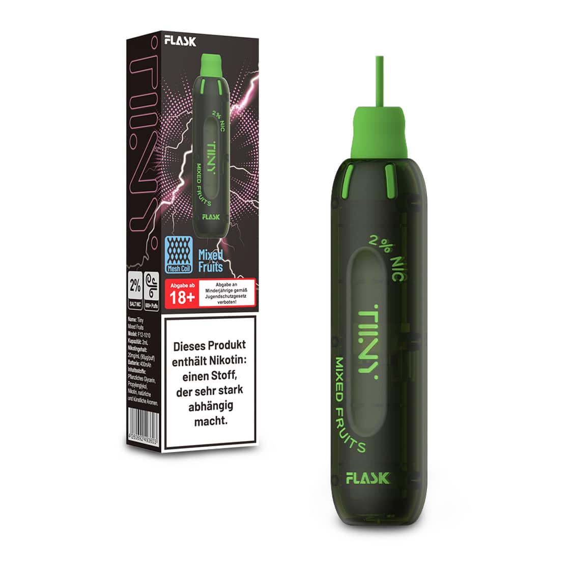 Tiiny Flask - Vape - Mixed Fruits 20mg