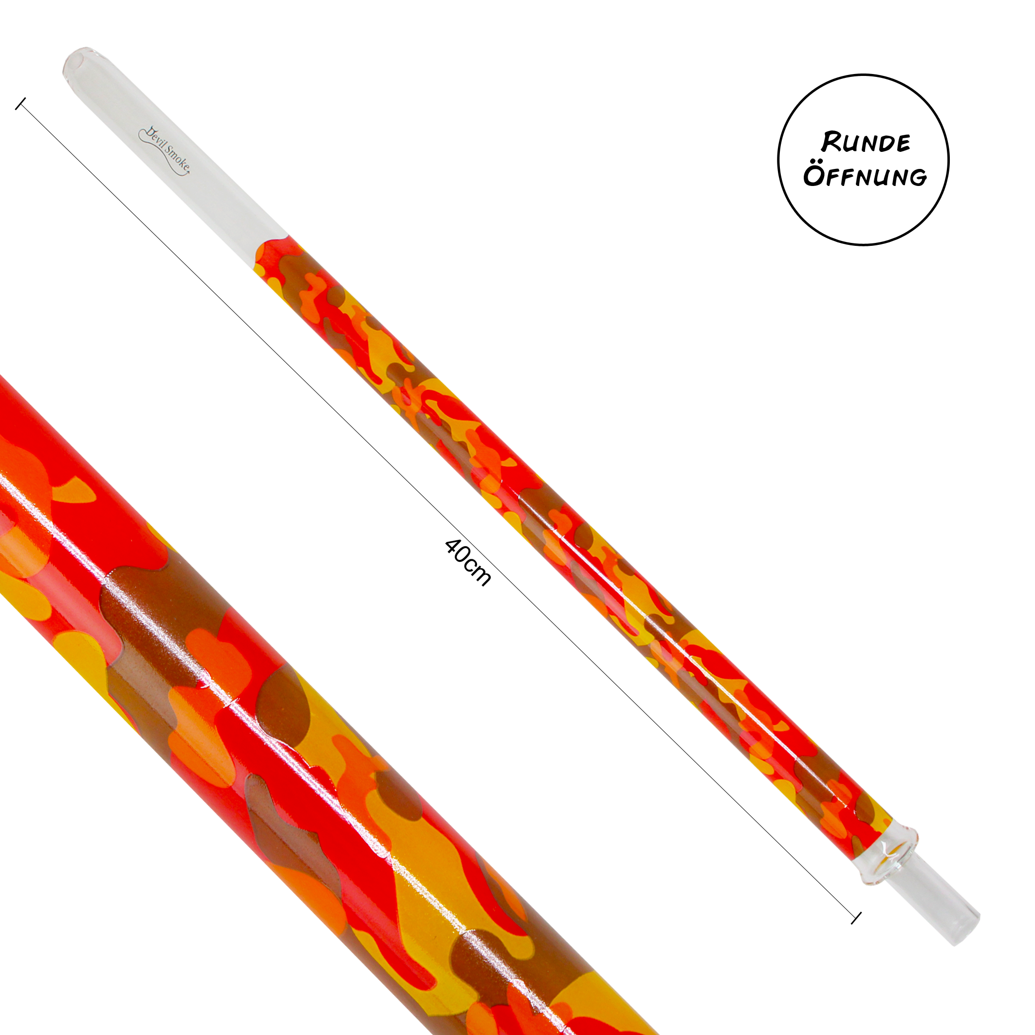 Devil Smoke - Camouflage - Terra rund