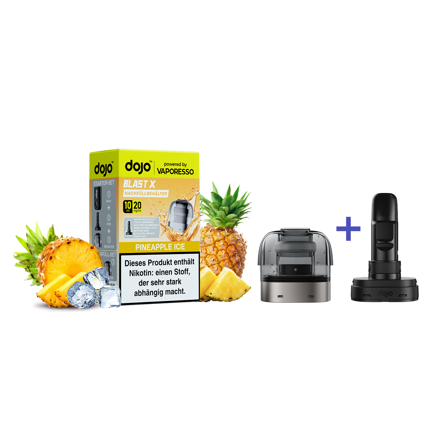 Vaporesso - Dojo Blast X Pod - Pineapple Ice 20mg