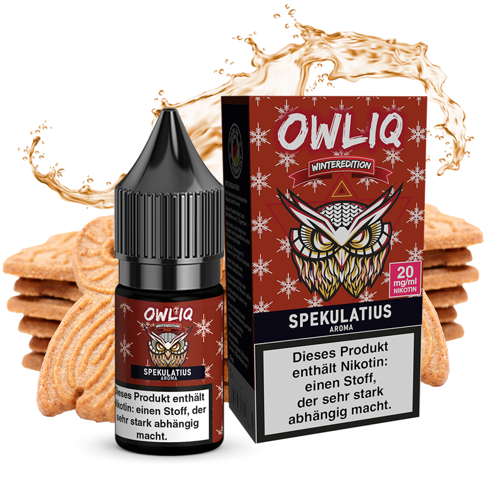 OWLIQ Liquid - Spekulatius (Winteredition) 10ml - 20mg