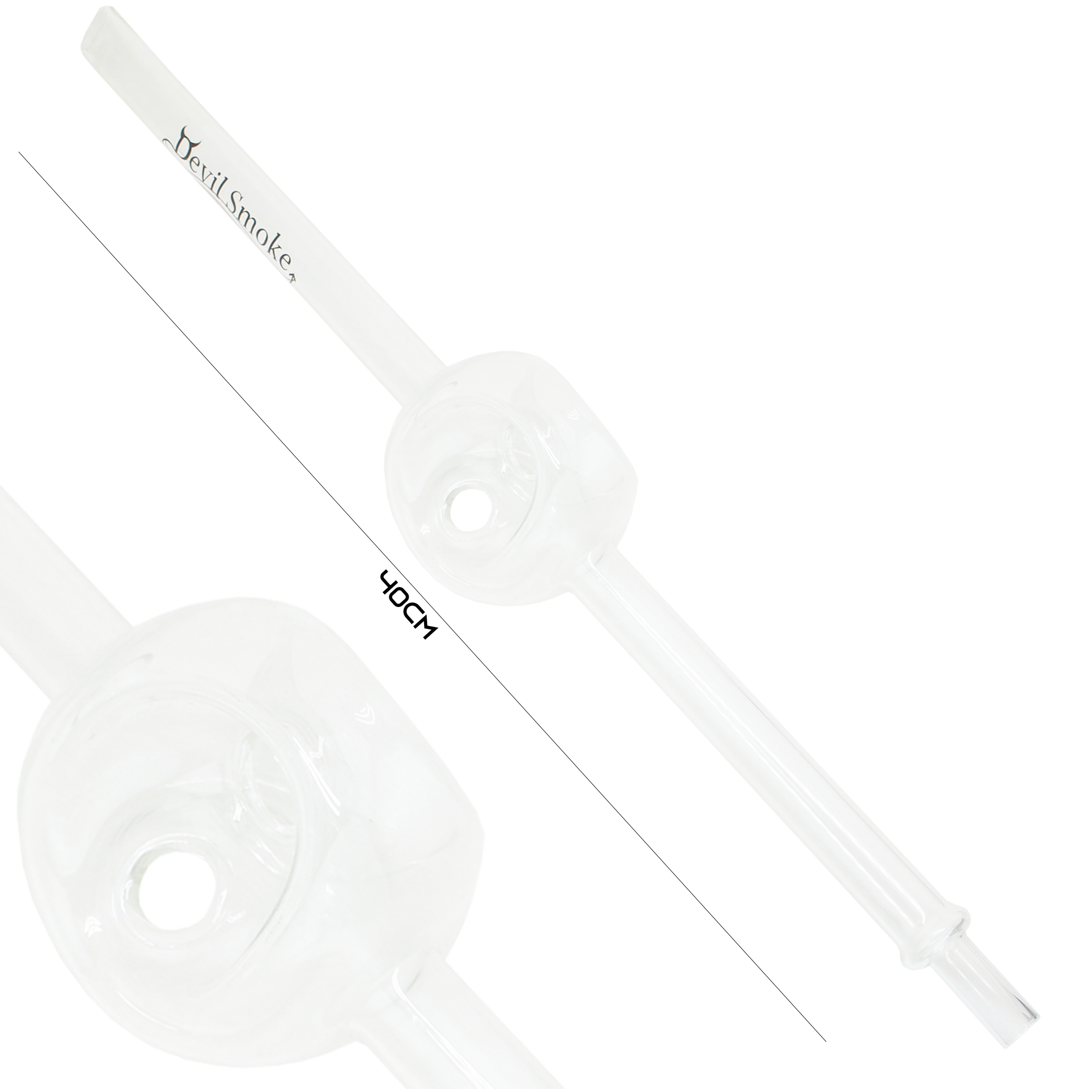 Devil Smoke - Ball Atom - Clear Flach