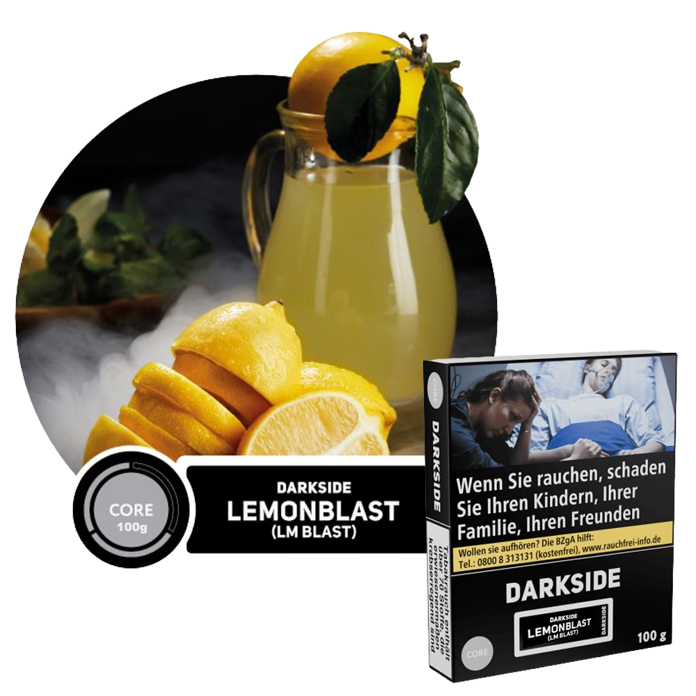 Darkside Core Tabak - LM Blast - 100g - 19,99€