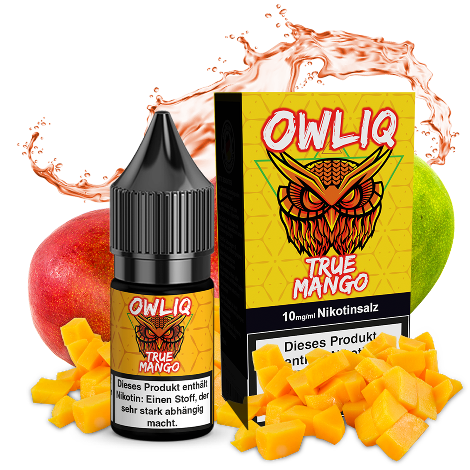 OWLIQ Liquid - True Mango 10ml - 10mg