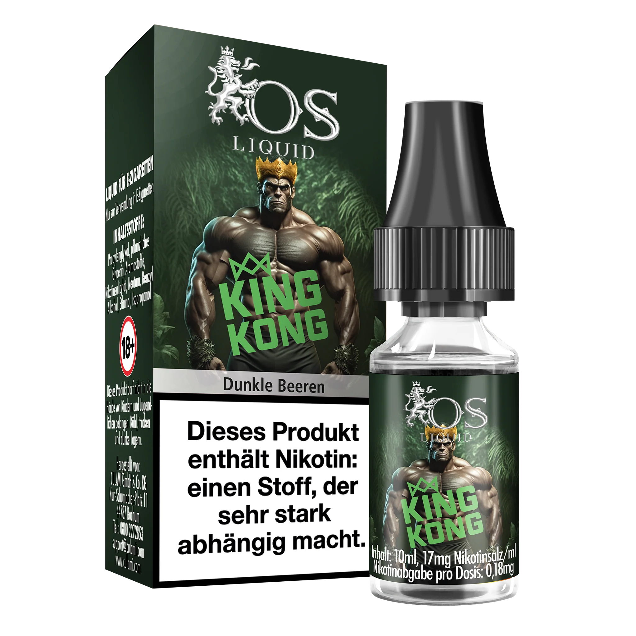 OS Liquid - King Kong 10ml - 17mg