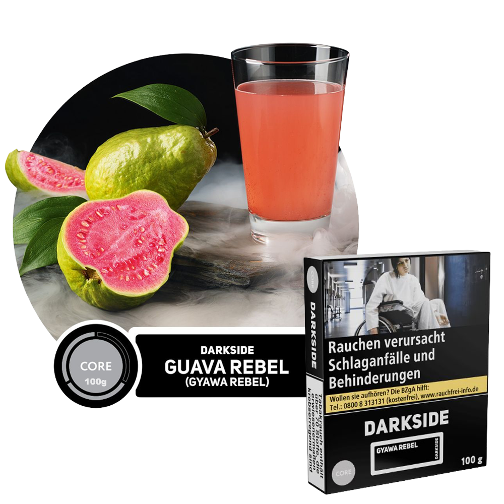 Darkside Core Tabak - Gyawa Rebel - 100g - 17,99€