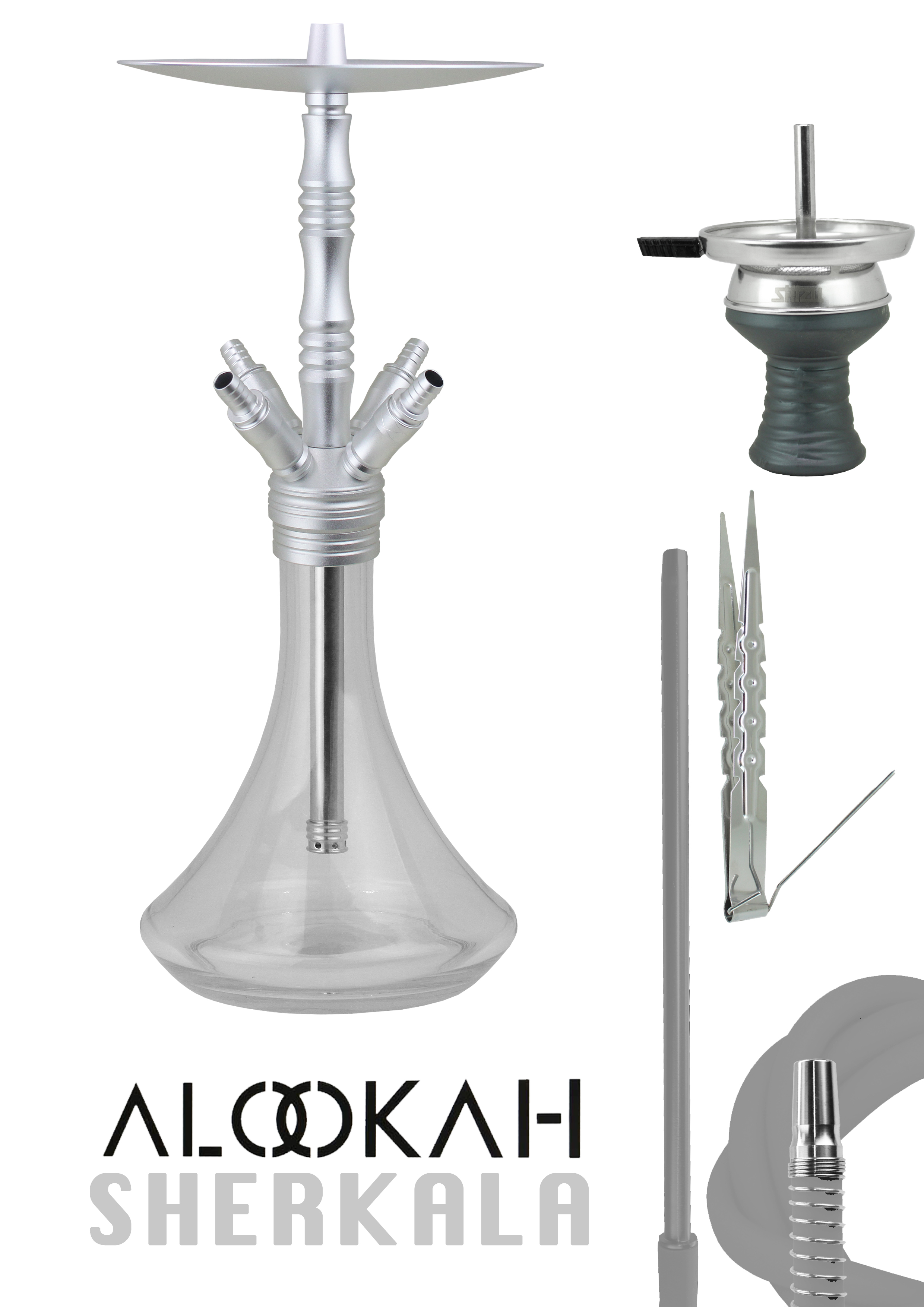Alookah - Sherkala 926 - Silver