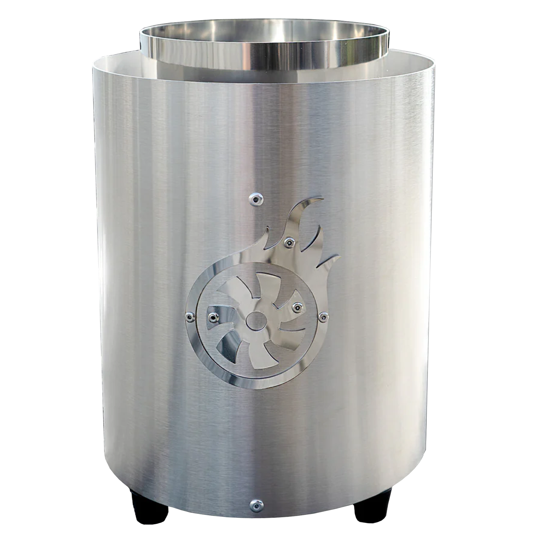 Shisha-Turbine - Neo - Edelstahl gebürstet