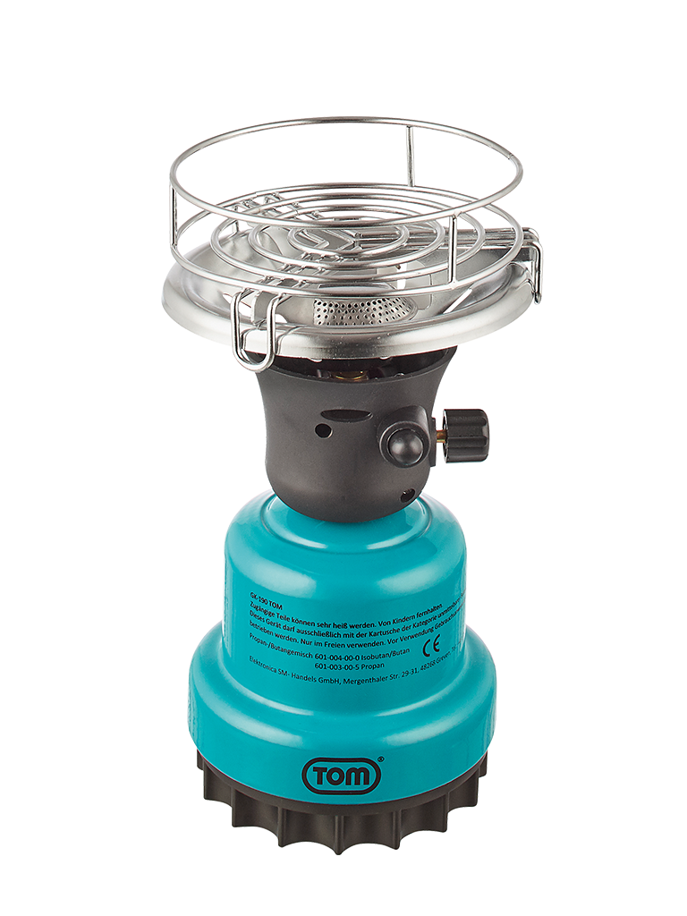 Tom - Gaskocher GK190 - mit Kohlekorb