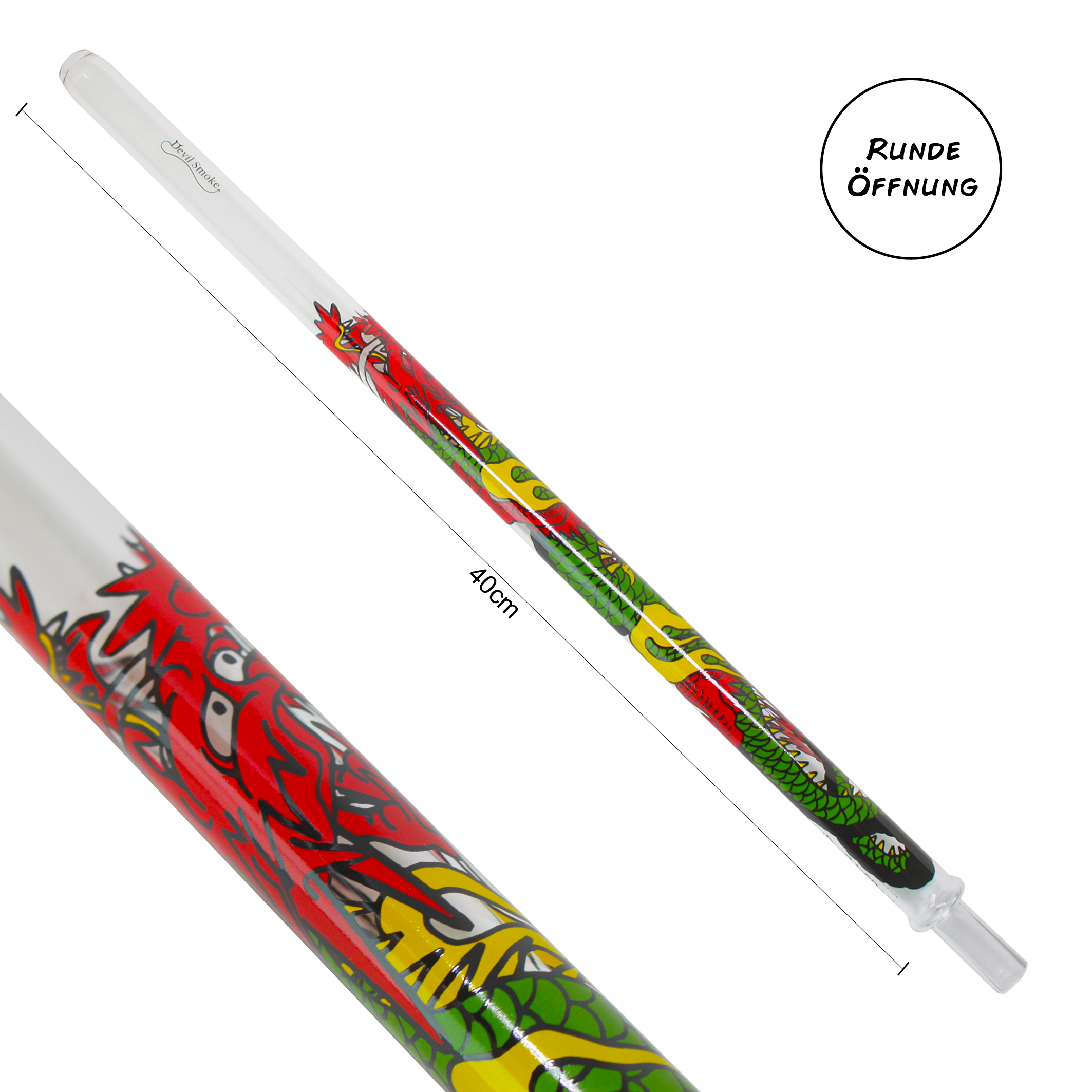 Devil Smoke - Tattoo Line - Dragon Colored rund