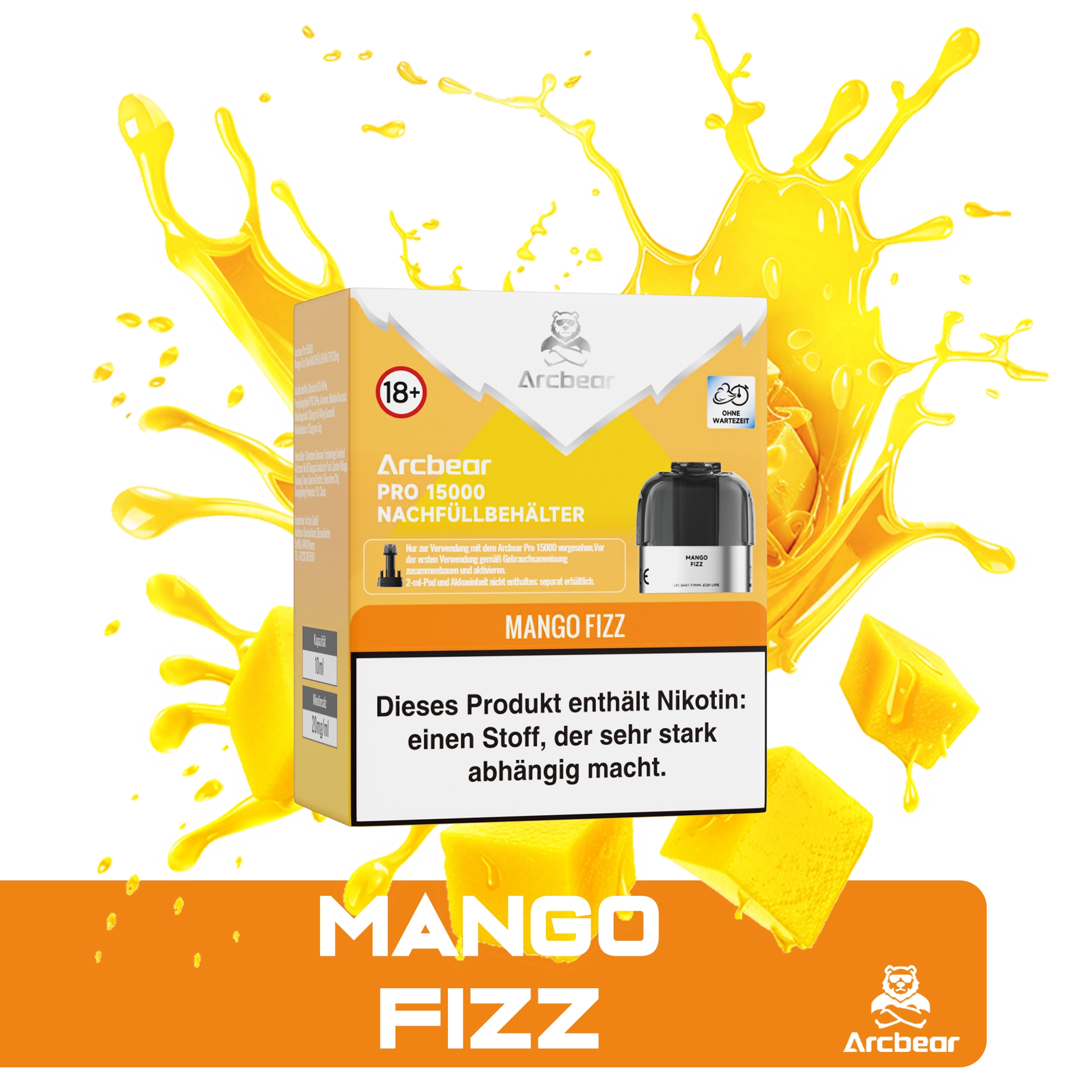 Arcbear - Pro 15000 Pod Set - Mango Fizz