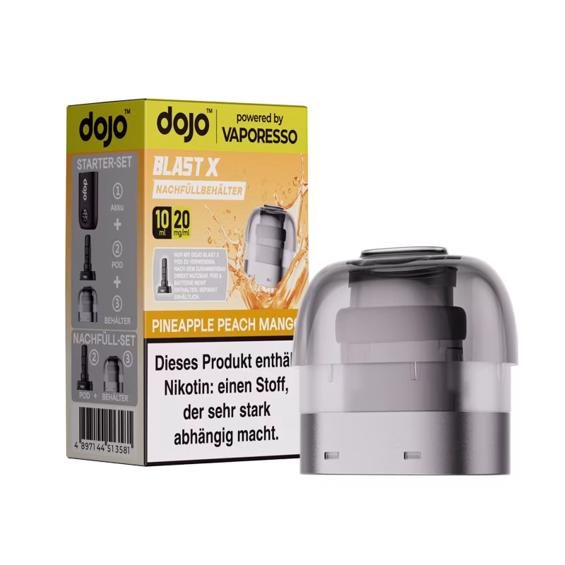 Vaporesso - Dojo Blast X Pod - Pineapple Peach Mango 20mg