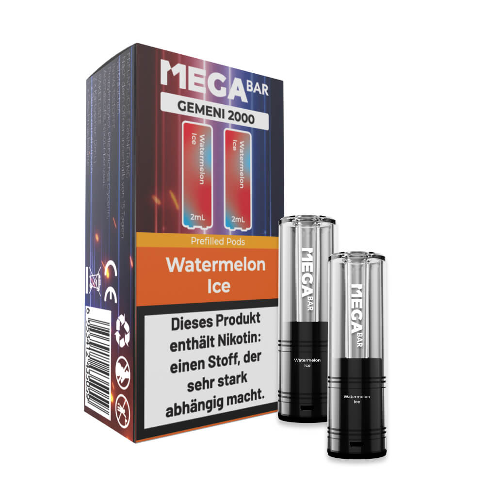 Megabar - Gemeni Pod - Watermelon Ice 20mg