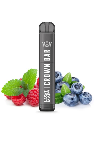 Crown Bar Vape - Einweg E-Zigarette - Blueberry Raspberry 20mg